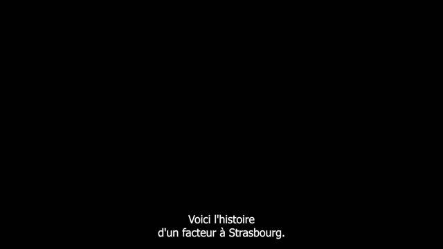 Un facteur à Strasbourg