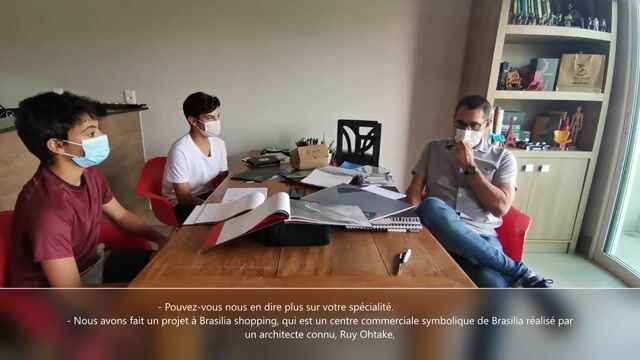 Les projets d'un Architect/designer.