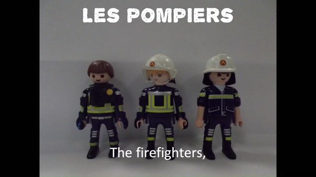 Être pompier, un vrai métier.