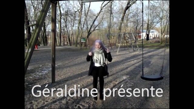 Géraldine dans le monde de l'animation 