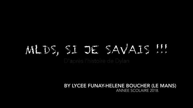 MLDS? SI JE SAVAIS !!!