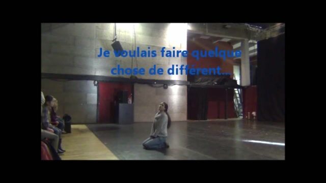 Portrait d'une comédienne