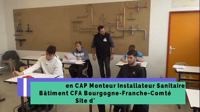 CAP Monteur installateur sanitaire