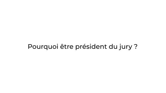 "J'ai toujours envie de donner des prix à tout le monde"