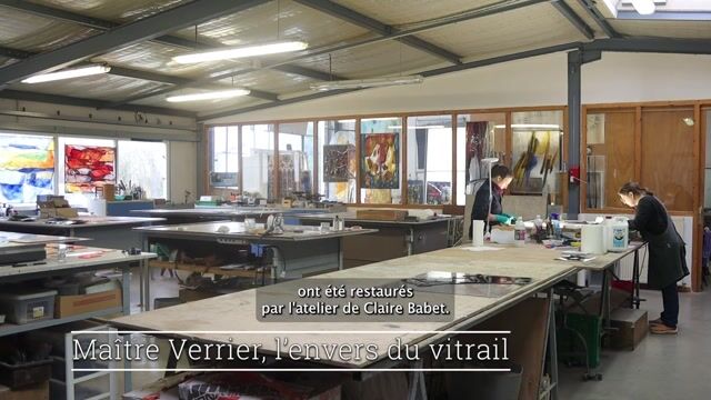 Maitre verrier, l’envers du vitrail