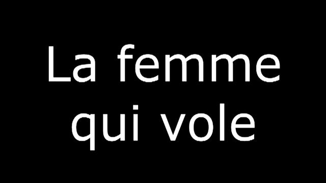 "La femme qui vole" - Le métier d'aviatrice