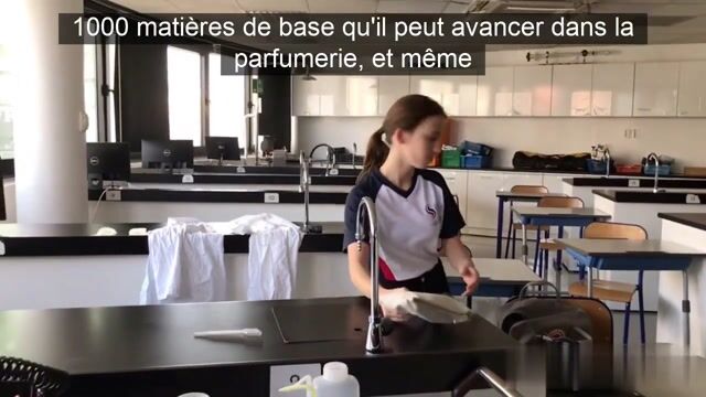 Le métier de parfumeur