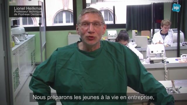 Le lycée professionnel de l'Institut National de Jeunes Sourds de Paris
