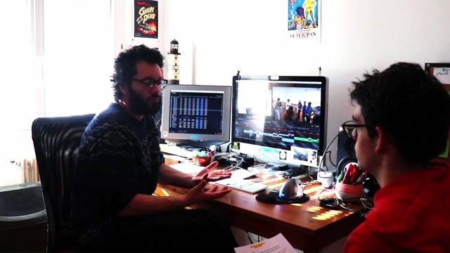 Le montage avec Christian Vialaret par Hugo Bossard